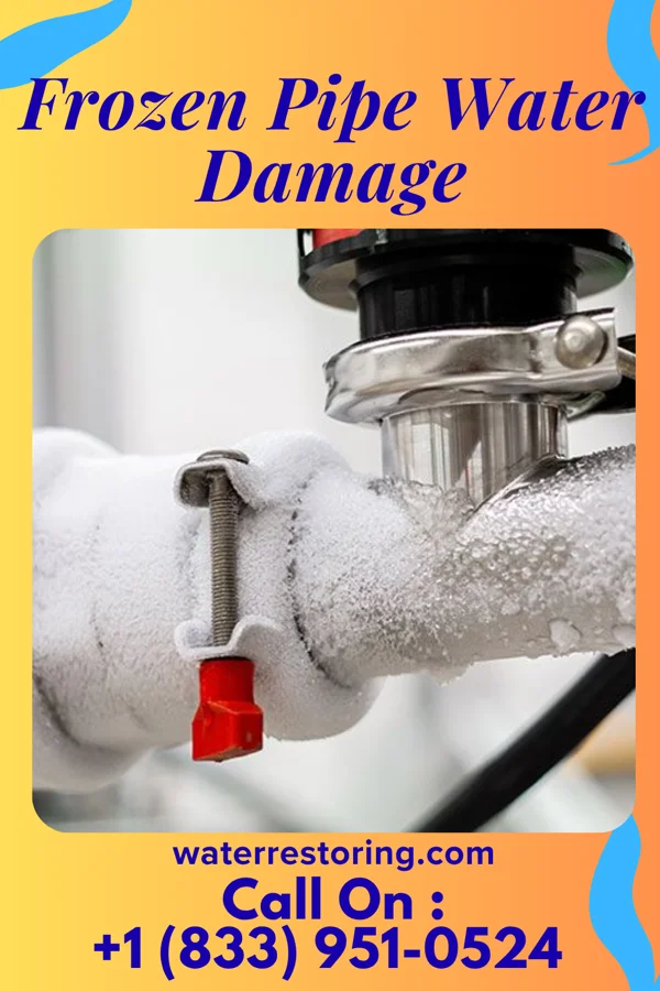 Frozen Pipe Water Damage in East Brooklyn, IL